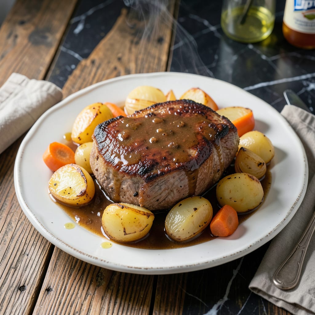 Lipton Pot Roast Recipe Crock Pot: Hands Off Savory Comfort All Day example with annotations