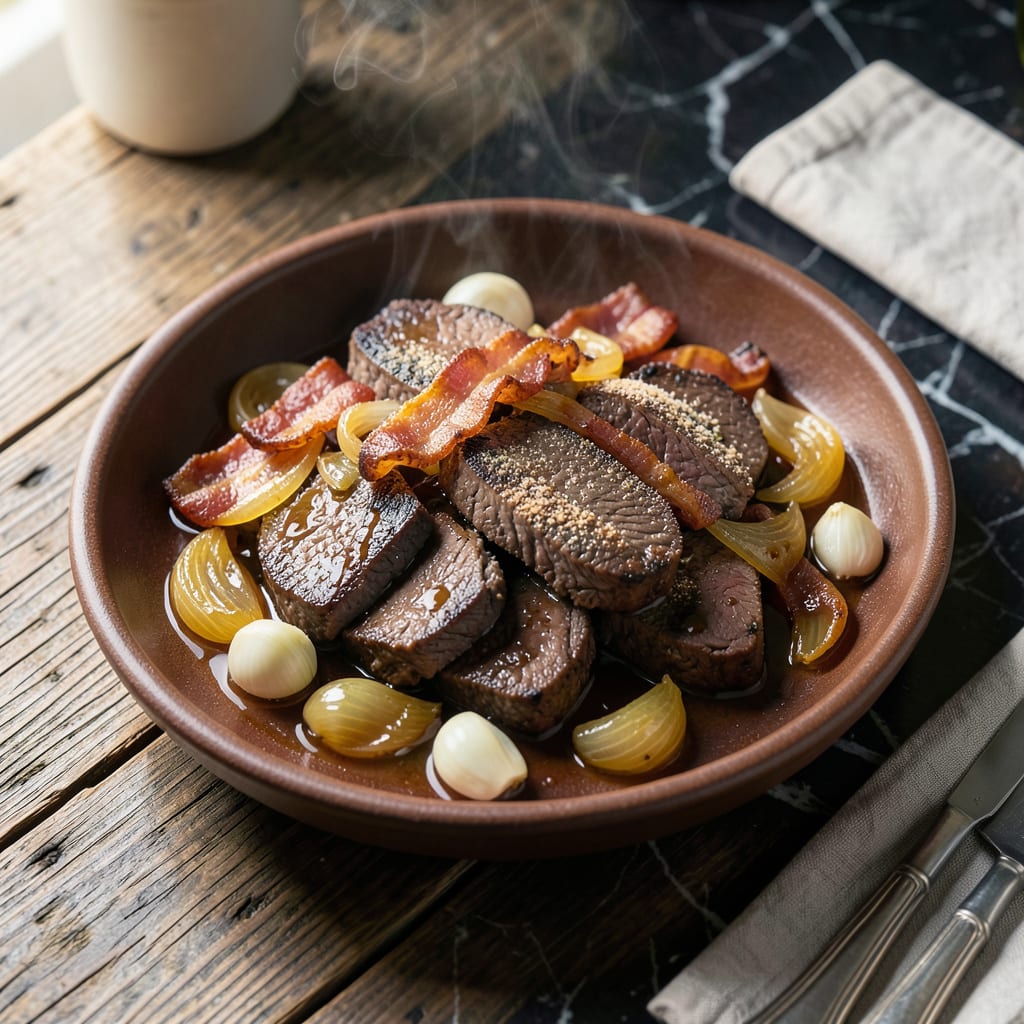 Liver Crock Pot Recipe: Hands Off Savory Satisfaction illustration with key details