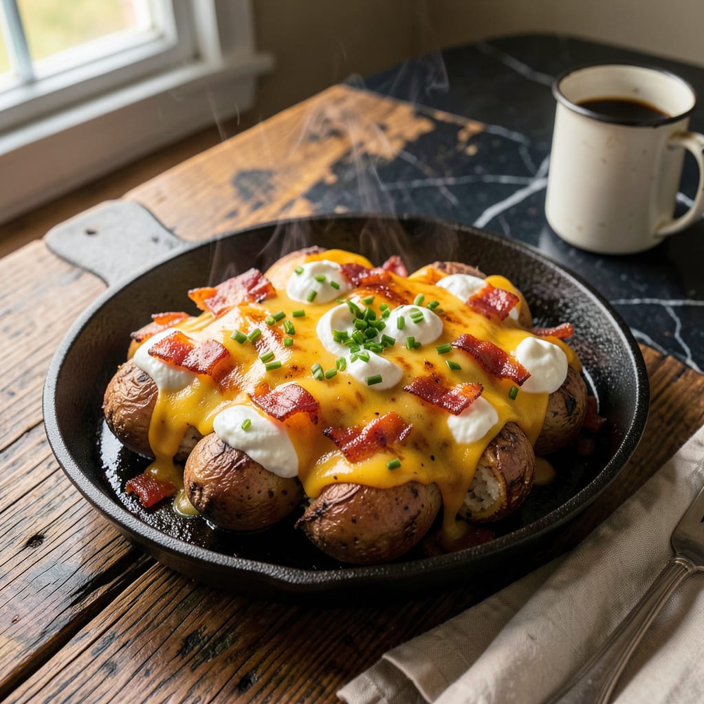 loaded potato griller recipe detailed visual guide