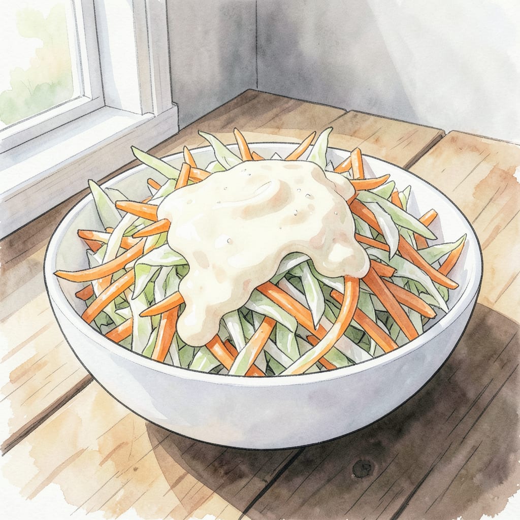 Comprehensive Long John Silver's Coleslaw Copycat Recipe: Creamy Classic Revived visual reference