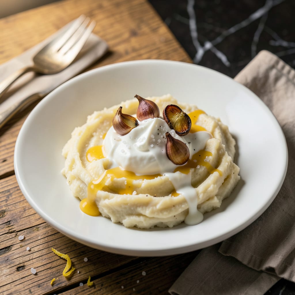 Longhorn Mashed Potatoes Recipe: Creamy Steakhouse Style Comfort at Home illustration with key details