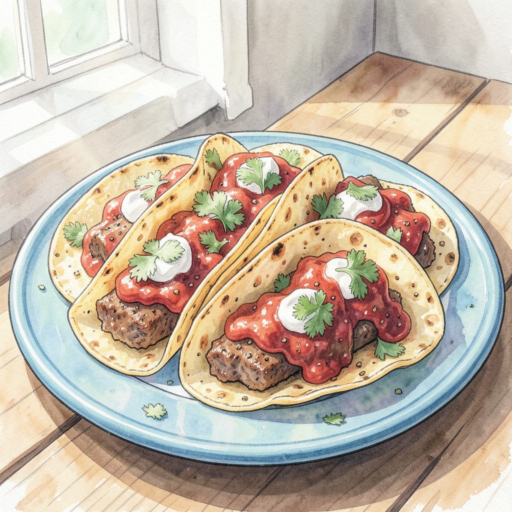 Los Tacos No 1 Recipe: Authentic Street Style Flavor Explosion example with annotations