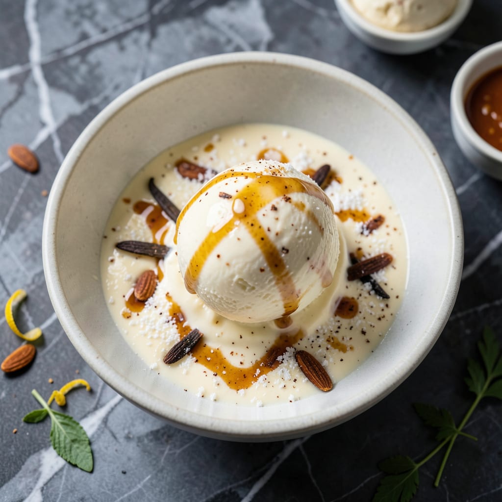 Low Carb High Fat Ice Cream Recipe: Rich Decadence Without the Sugar illustration with key details