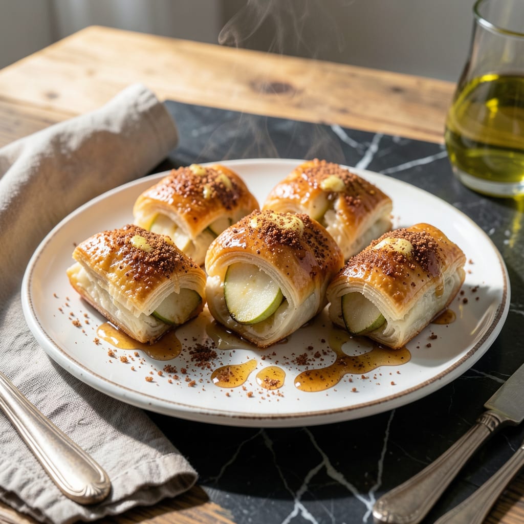 Low Fat Apple Dumpling Recipe: Cinnamon Kissed Delight Without the Guilt illustration with key details