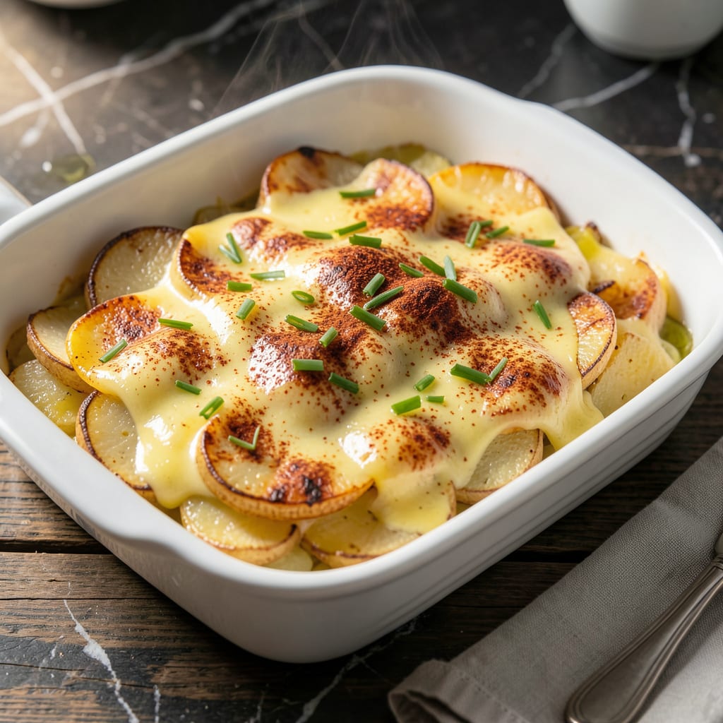 Low Fat Au Gratin Potatoes Recipe: Creamy Layers Without the Guilt detailed visual guide