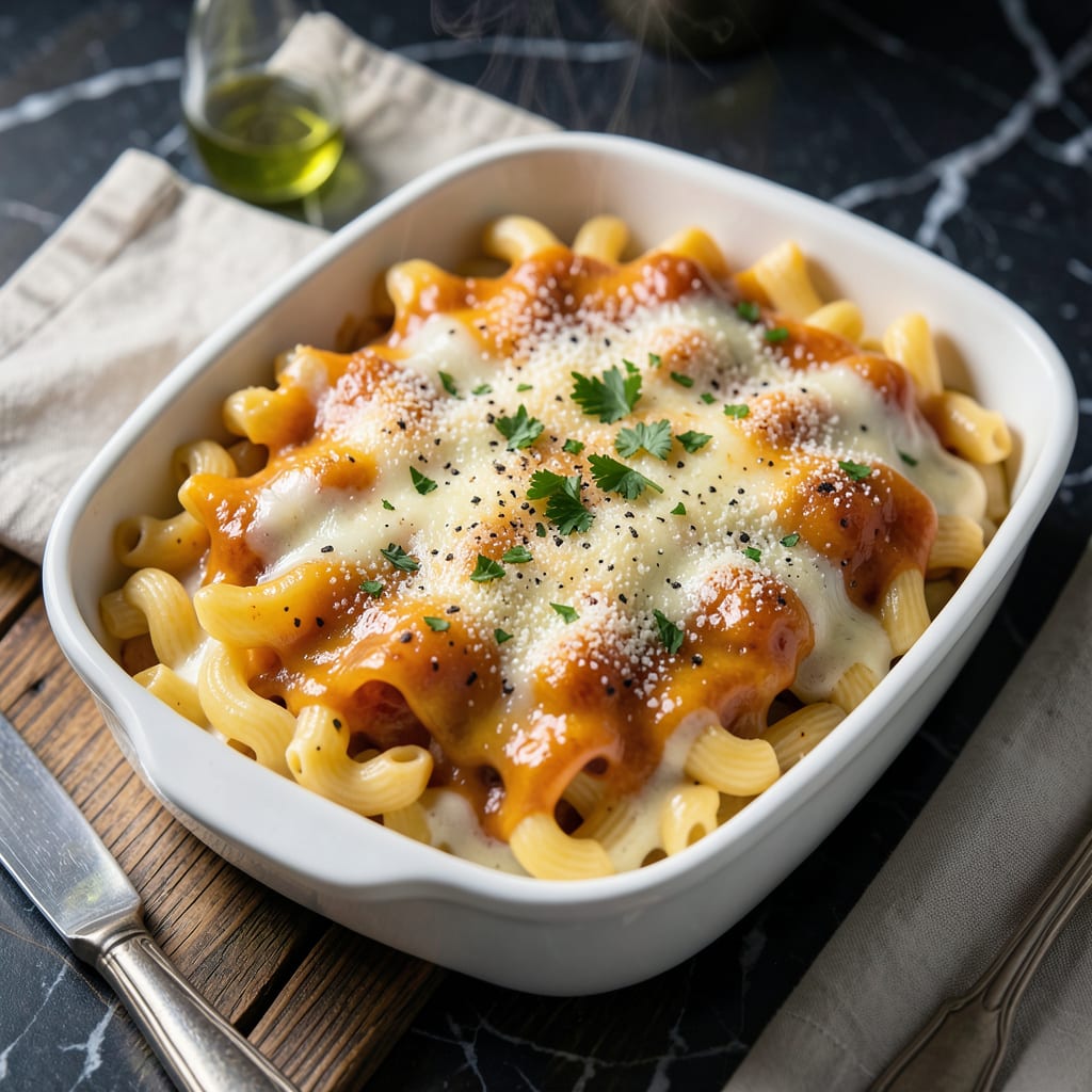 low fat baked mac and cheese recipe detailed visual guide