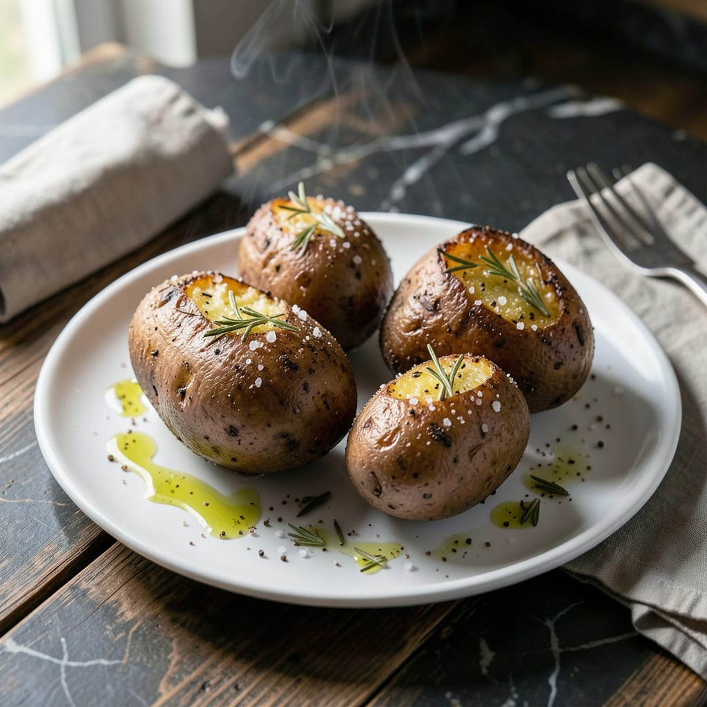 Comprehensive Low Fat Baked Potato Recipe: Fluffy Centers Without the Guilt visual reference