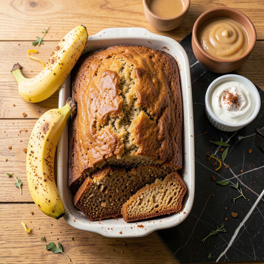 Comprehensive Low Fat Banana Bread Recipe UK: Moist and Sweet Without the Butter visual reference