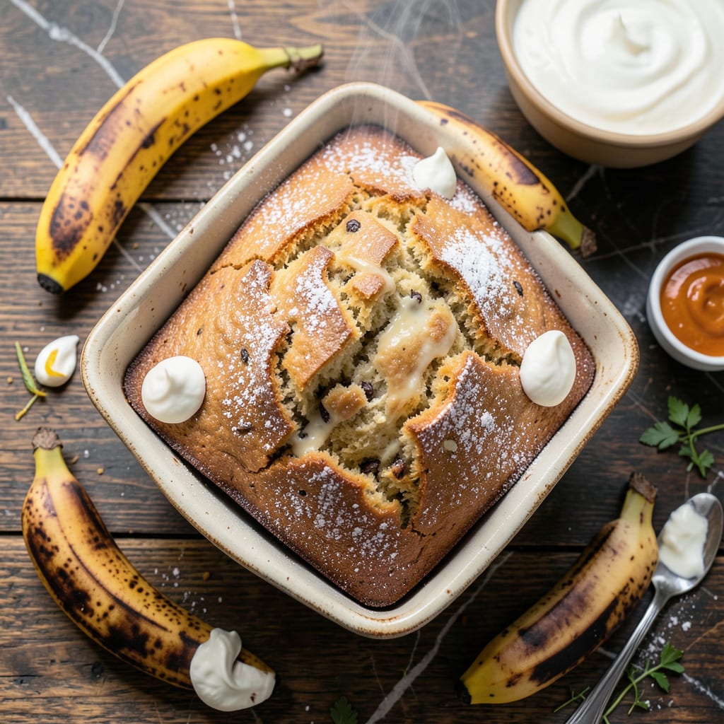 Comprehensive Low Fat Banana Bread Recipe With Greek Yogurt: Moist Crumb Without the Butter visual reference