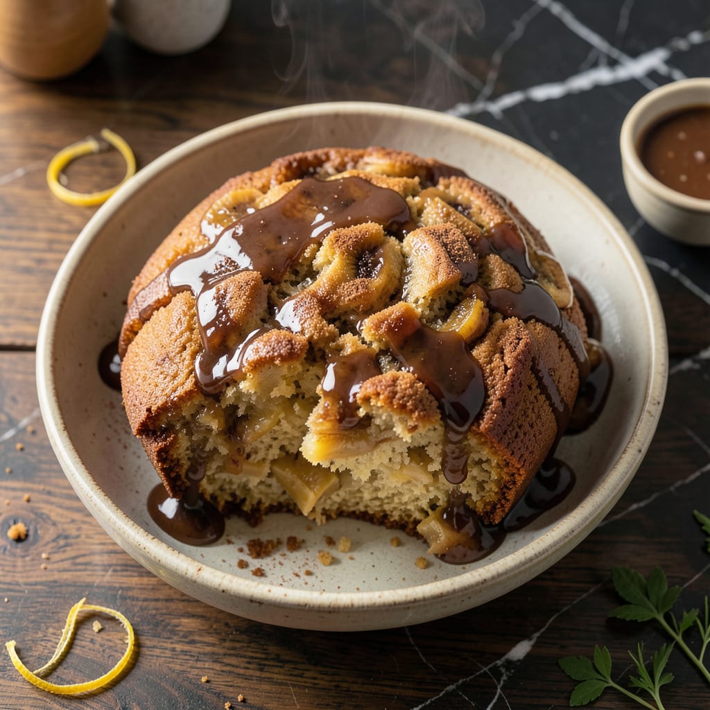 Low Fat Banana Cake Recipe: Moist and Fluffy Without the Butter detailed visual guide