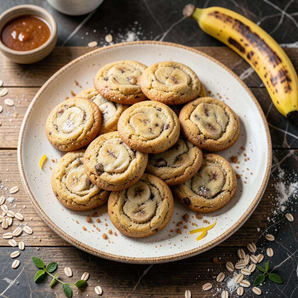 Low Fat Banana Cookies Recipe: Chewy Sweetness Without the Butter detailed visual guide
