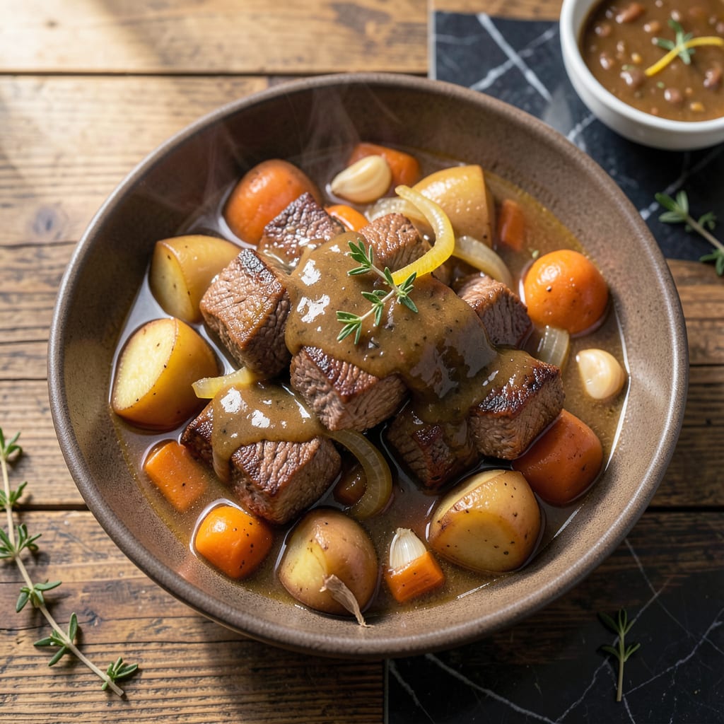 Low Fat Beef Stew Recipe Slow Cooker: Rich Flavor Without the Guilt illustration with key details