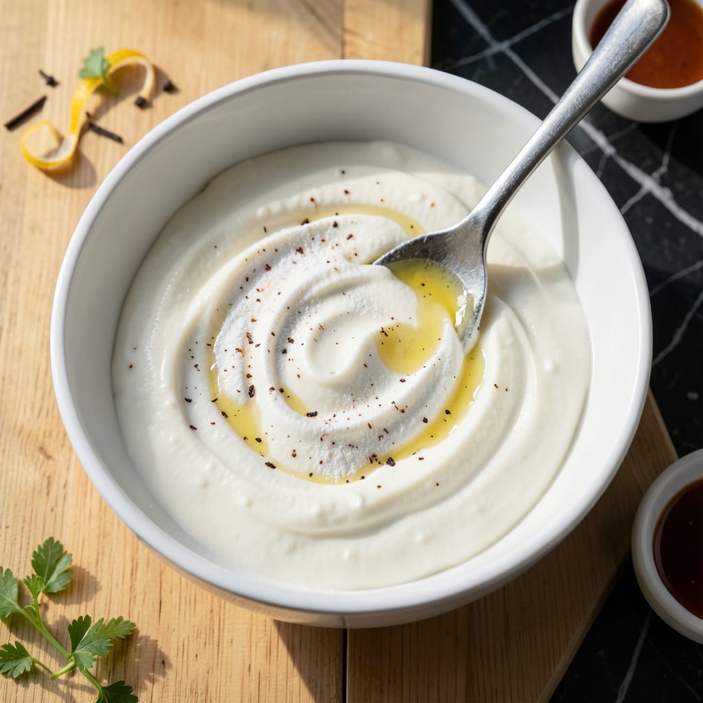 Low Fat Cake Icing Recipe: Velvety Sweetness Without the Butter illustration with key details