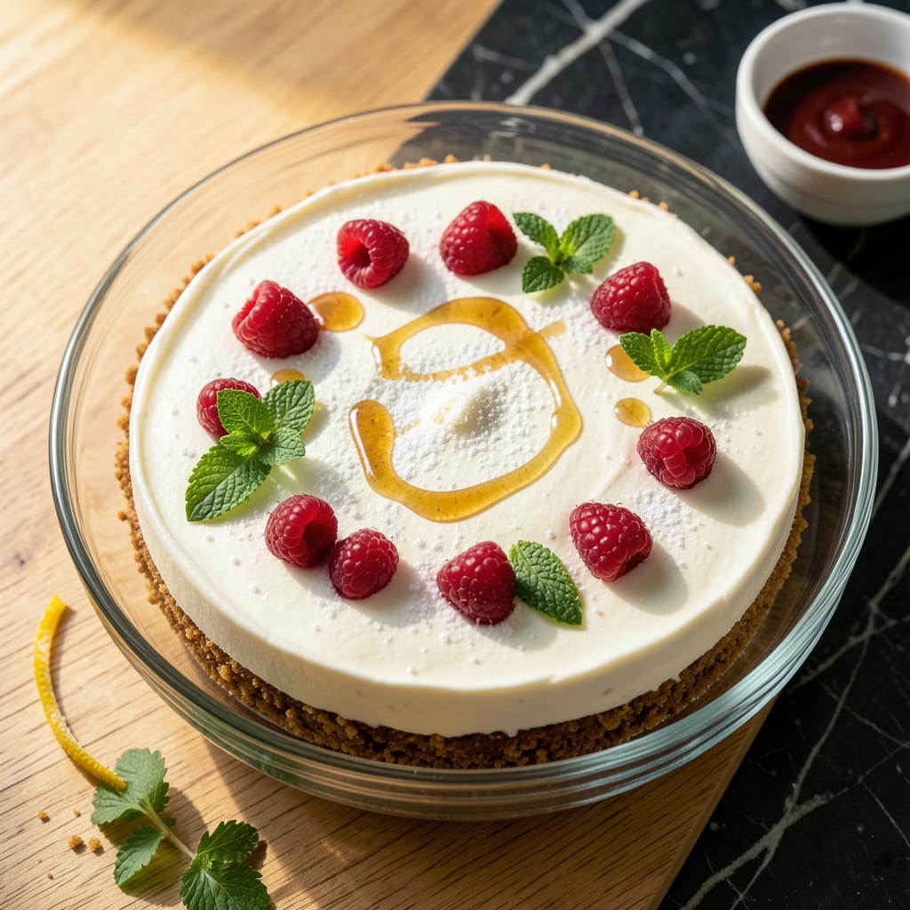 Low Fat Cheesecake Recipe No Bake: Velvet Smooth Without the Cream illustration with key details