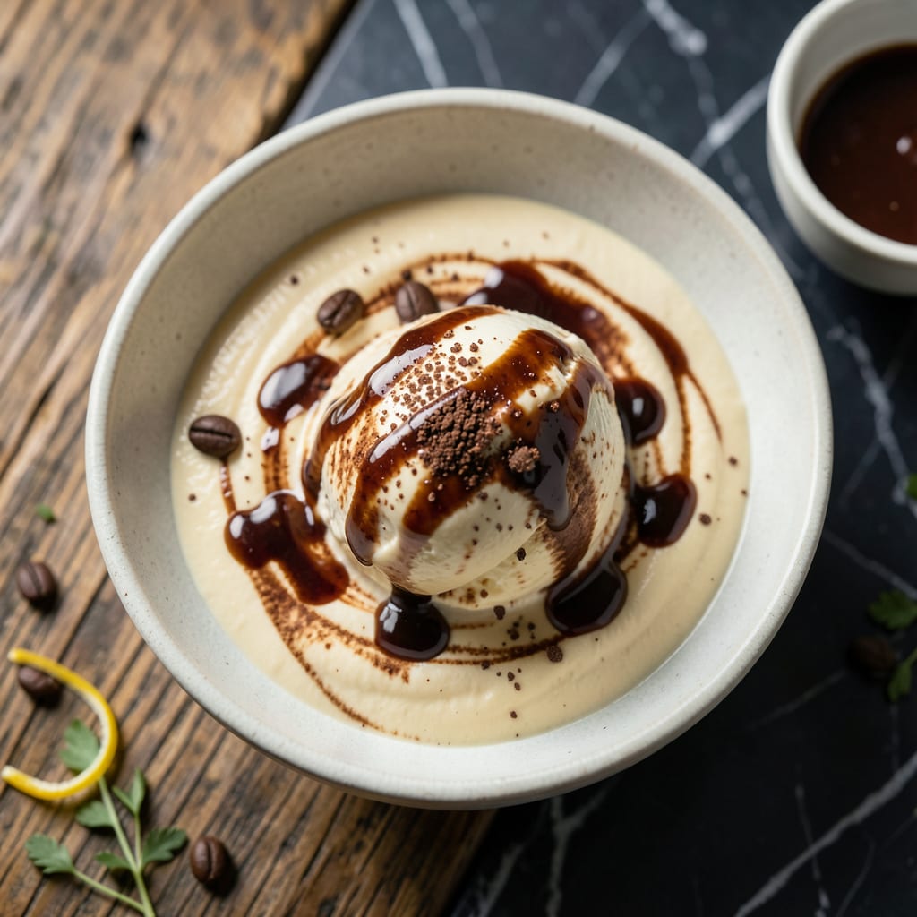Comprehensive low fat coffee ice cream recipe visual reference