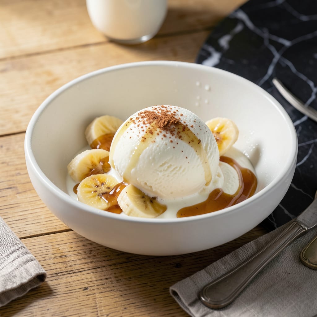 Visual representation of Low Fat Cottage Cheese Ice Cream Recipe: Silky Smooth Guilt Free Delight