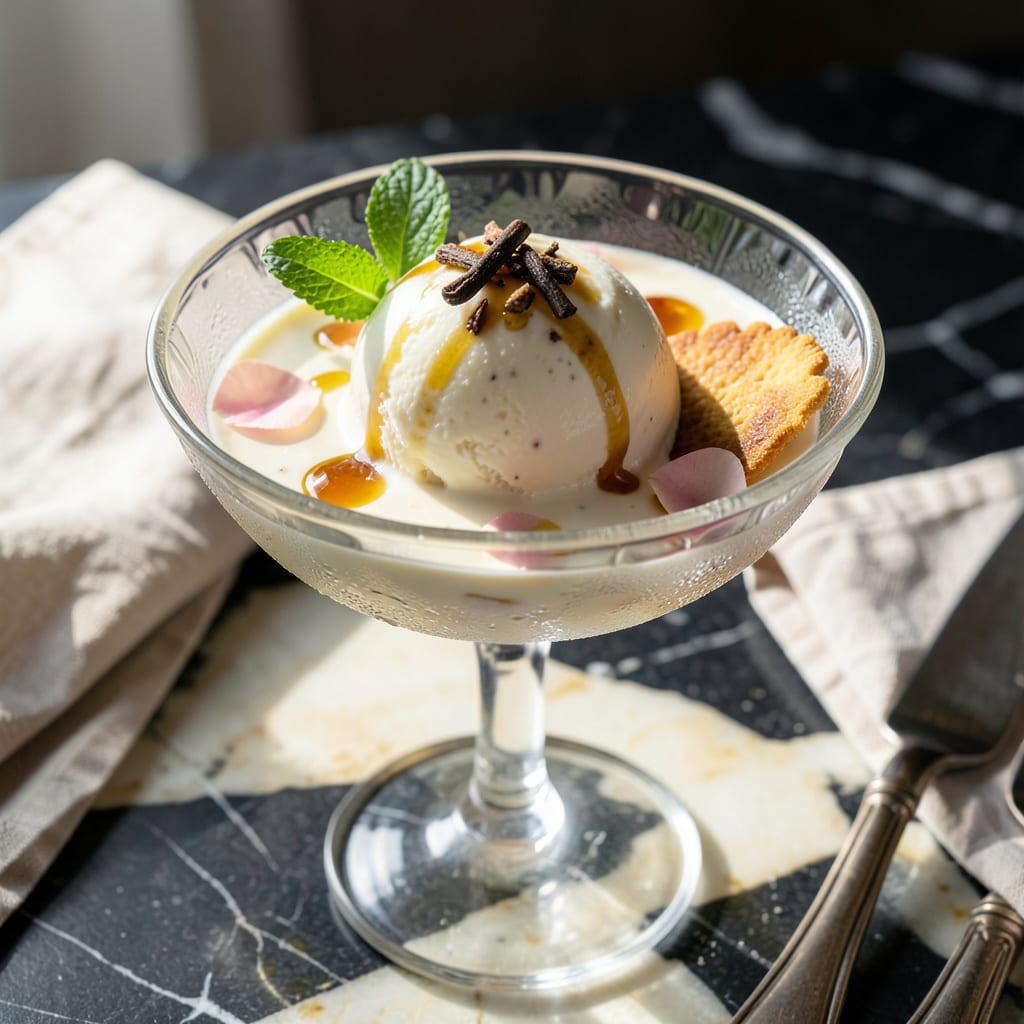 Comprehensive Low Fat Custard Ice Cream Recipe: Silky Smooth Guilt Free Treat visual reference