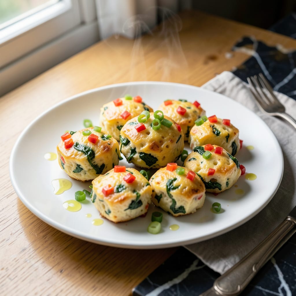 Low Fat Egg Bites Recipe: Fluffy Protein-Packed Morning Boost