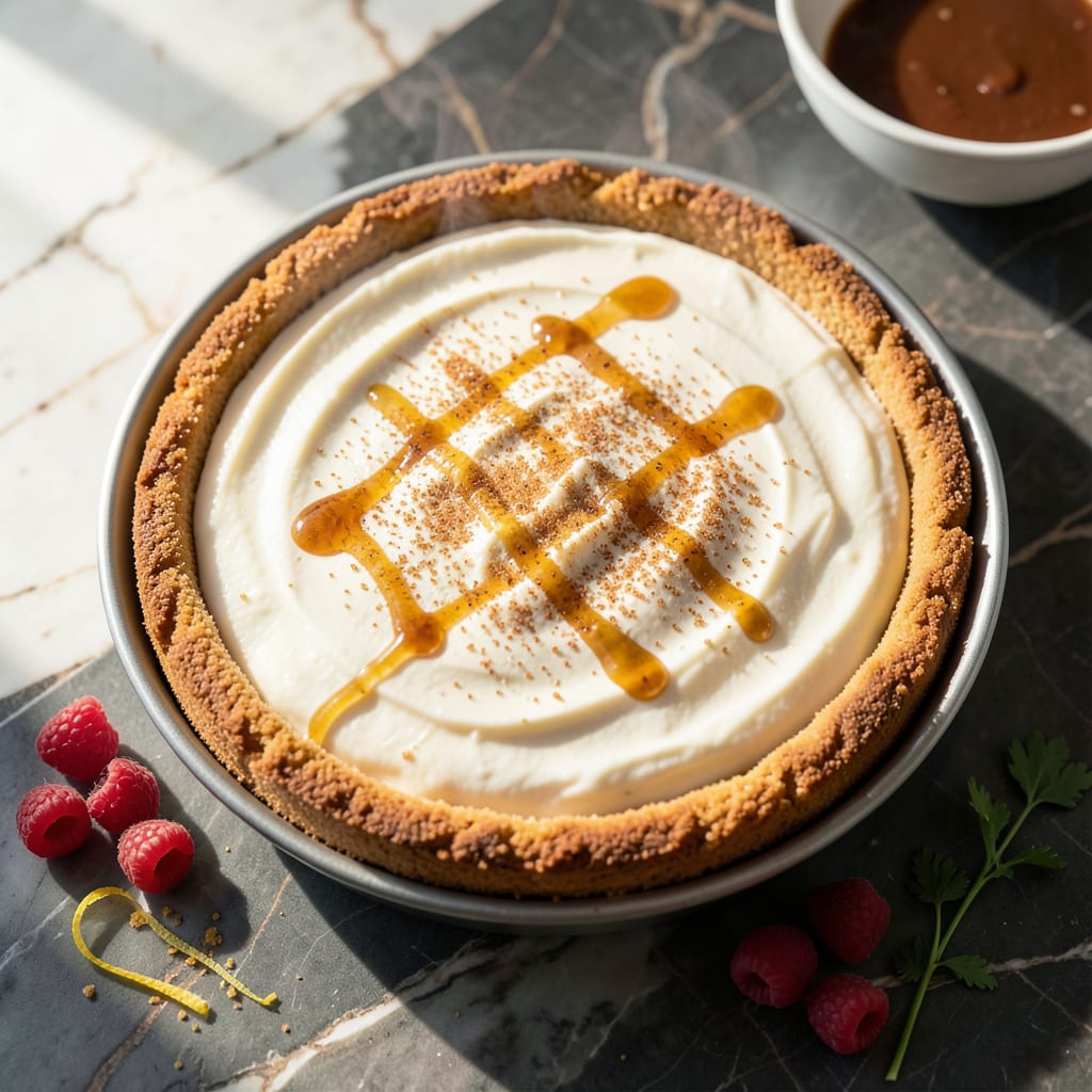 Low Fat Gluten Free Cheesecake Recipe: Velvet Smooth No Bake Delight detailed visual guide