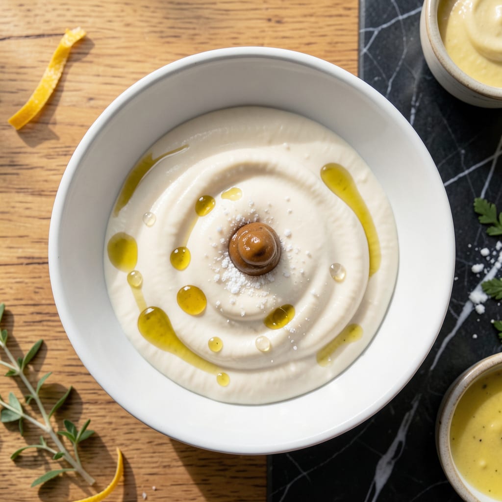 Comprehensive Low Fat Homemade Mayonnaise Recipe: Silky Texture Without the Oil visual reference