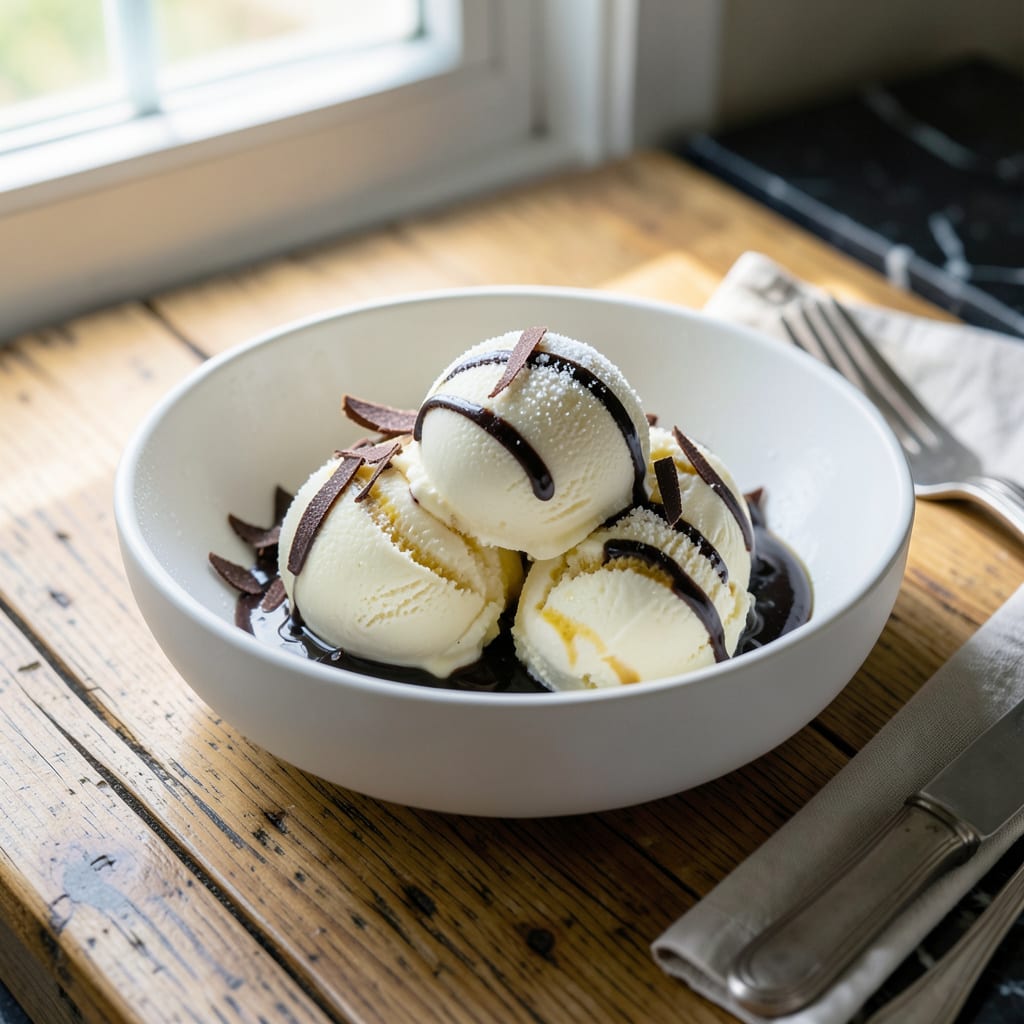 Complete Low Fat No Sugar Ice Cream Recipe: Silky Swirl With Zero Guilt overview image
