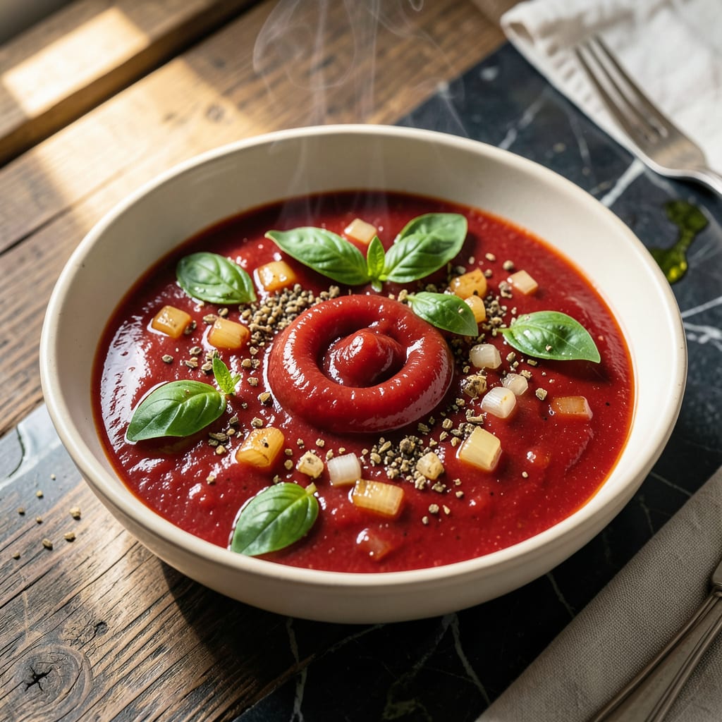 Visual representation of Low Fat Pasta Sauce Recipe: Velvety Tomato Essence Without the Oil