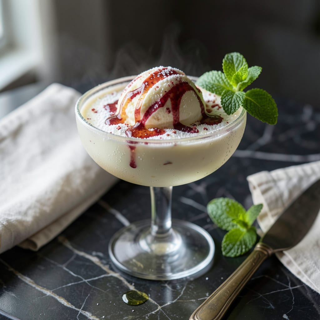 Low Fat Peppermint Ice Cream Recipe: Cool and Creamy Holiday Treat detailed visual guide