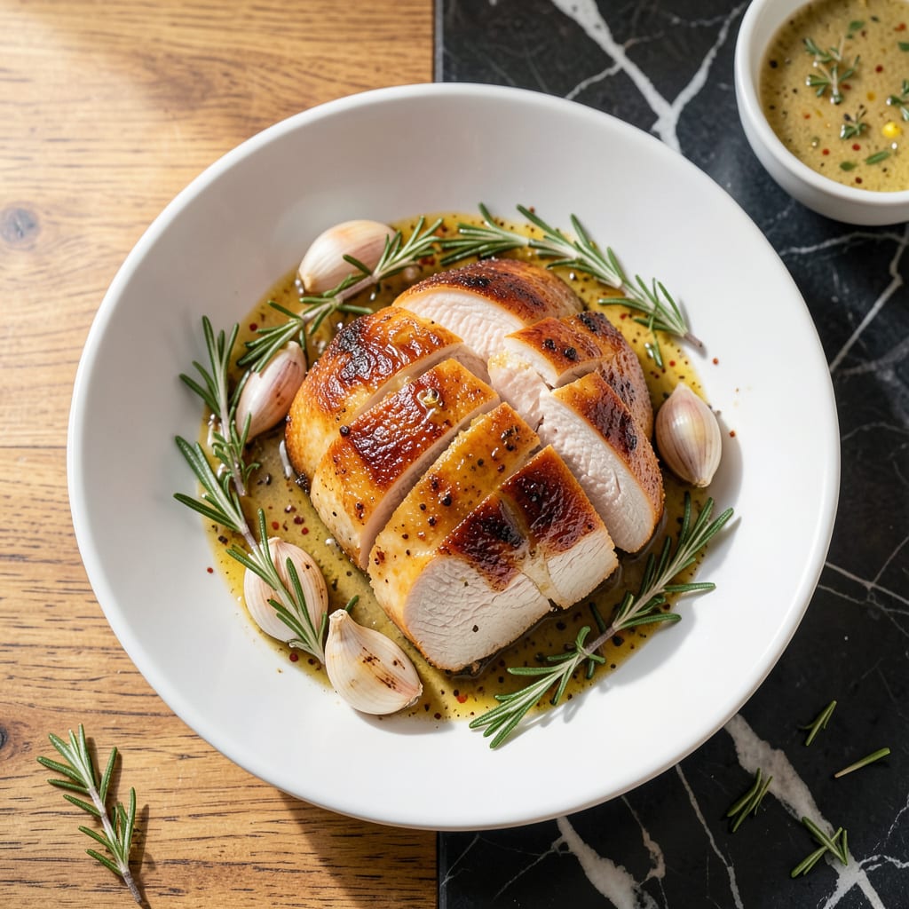 Comprehensive Low Fat Roast Chicken Recipe: Herb InfusedJuicy Lean Perfection visual reference
