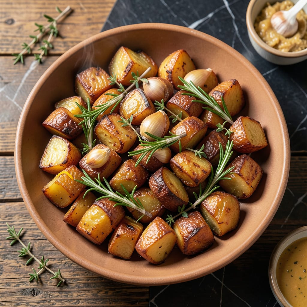 Complete Low Fat Roast Potatoes Recipe: Crispy Edges Without the Guilt overview image