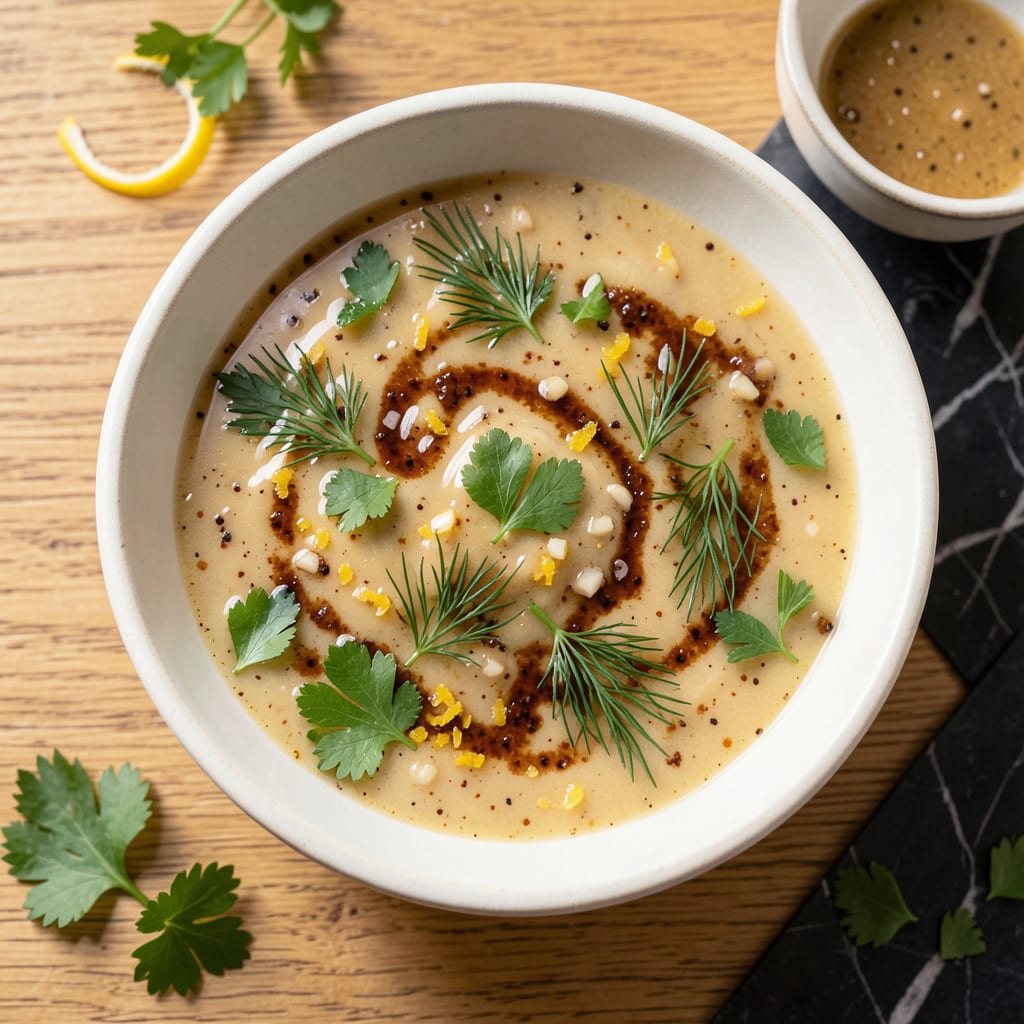 Low Fat Salad Dressing Recipe: Zesty Flavor Without the Oil example with annotations