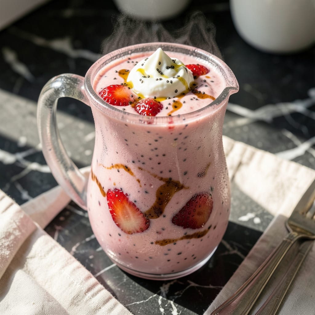 Low Fat Strawberry Banana Smoothie Recipe: Creamy Tropical Burst in Minutes