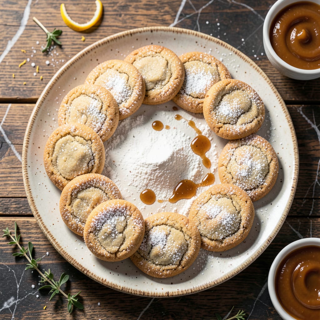 low fat sugar cookie recipe illustration with key details