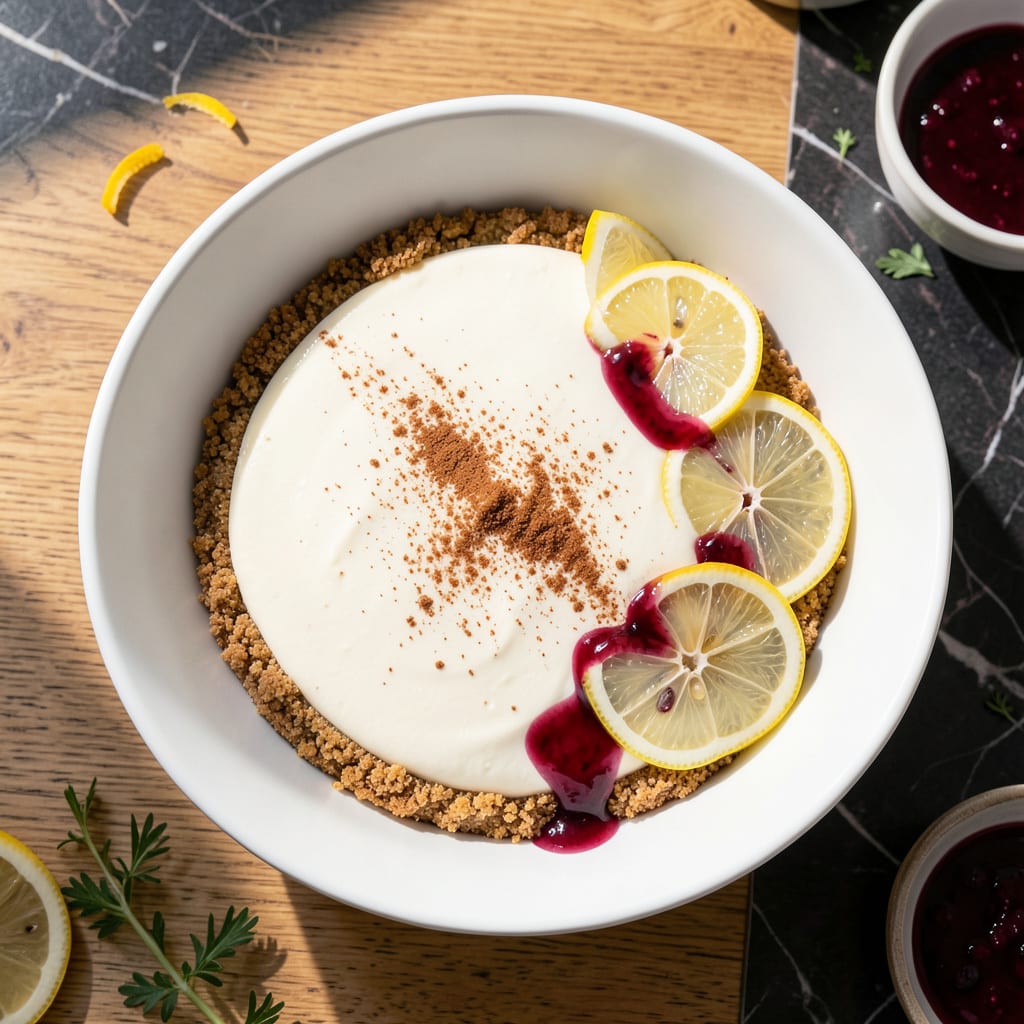 Low Fat Sugar Free Cheesecake Recipe: Velvety Slice Without the Guilt illustration with key details