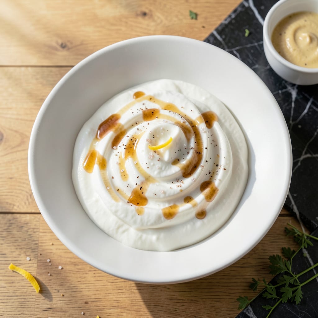 Visual representation of Low Fat Sugar Free Frozen Yogurt Recipe: Creamy Swirl Without the Guilt
