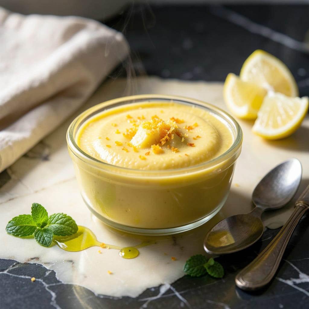 Low Fat Sugar Free Lemon Curd Recipe: Bright Citrus Zest Without the Guilt illustration with key details