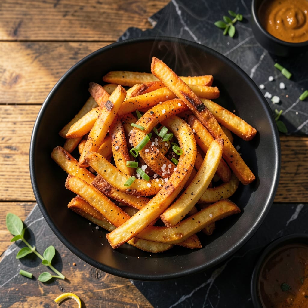 Complete Low Fat Sweet Potato Fries Recipe: Oven Baked Crisp Without the Guilt overview image