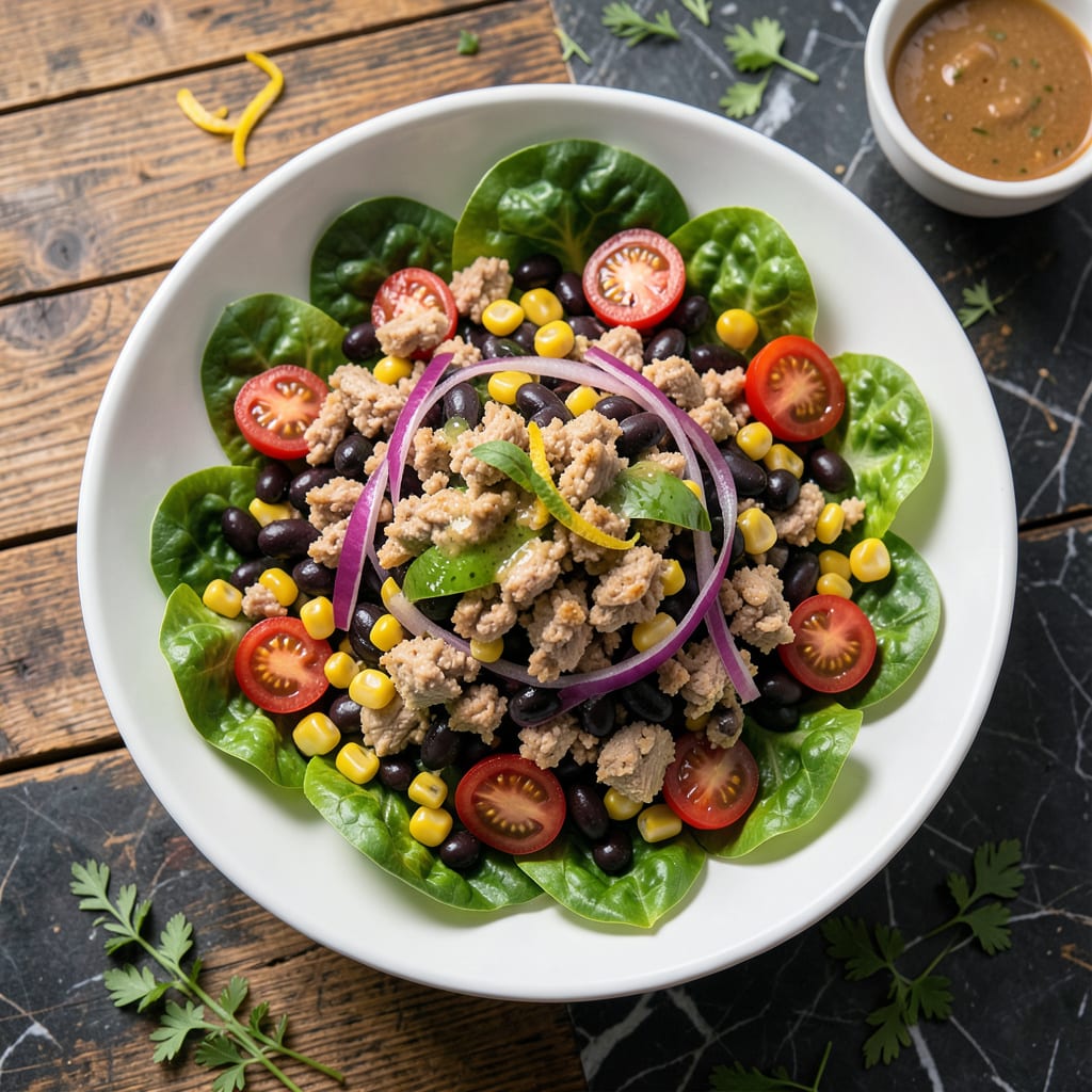 Low Fat Taco Salad Recipe: Fiesty Flavors Without The Guilt