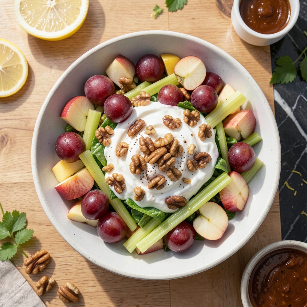 Low Fat Waldorf Salad Recipe: Classic Crunch Without the Guilt