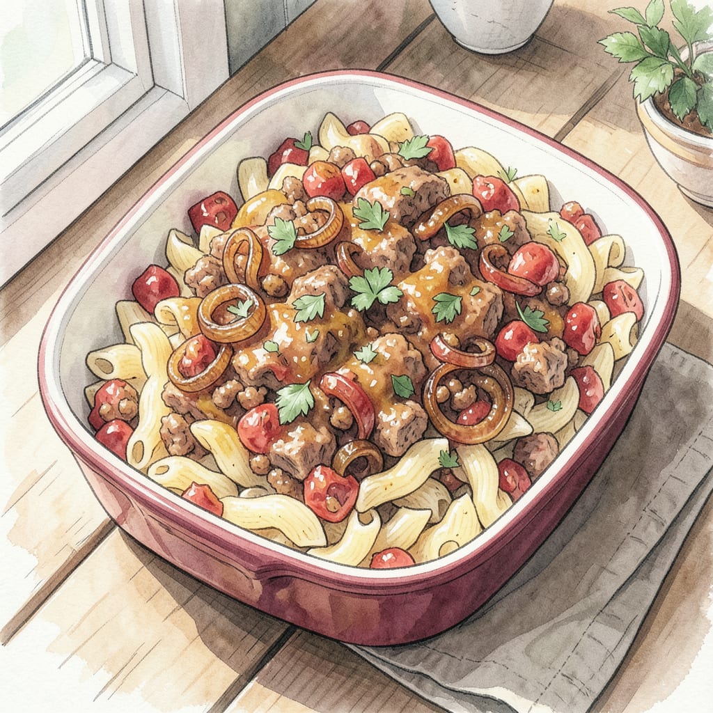 Comprehensive low sodium casserole recipe visual reference