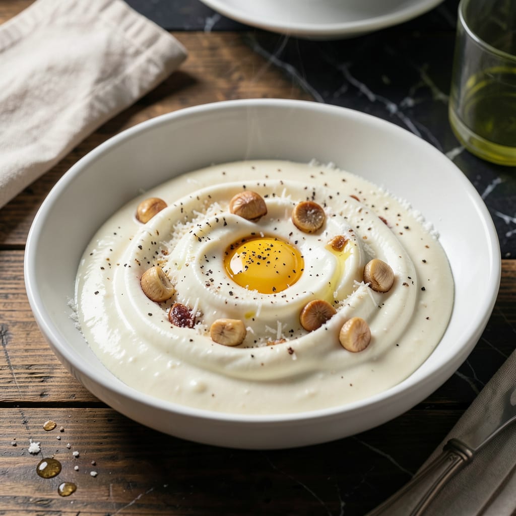 Complete lower fat alfredo sauce recipe overview image