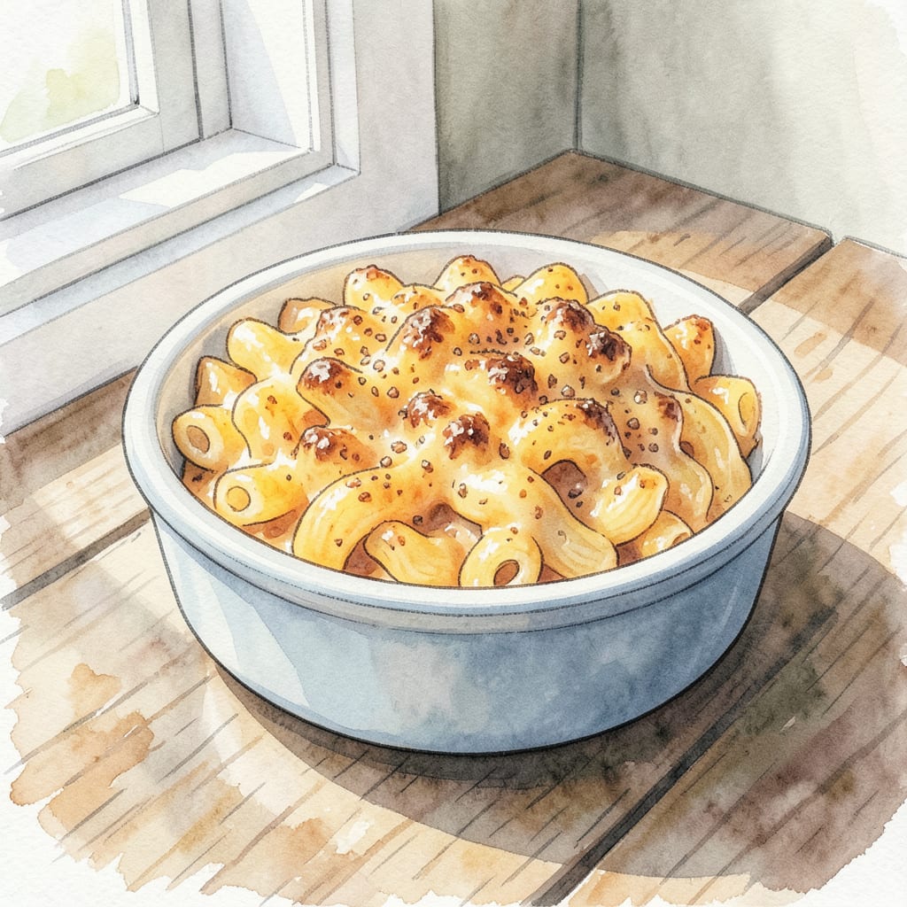 mac and cheese recipe single serving detailed visual guide