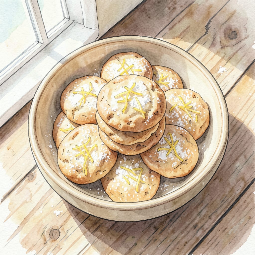 maggianos lemon cookies recipe example with annotations