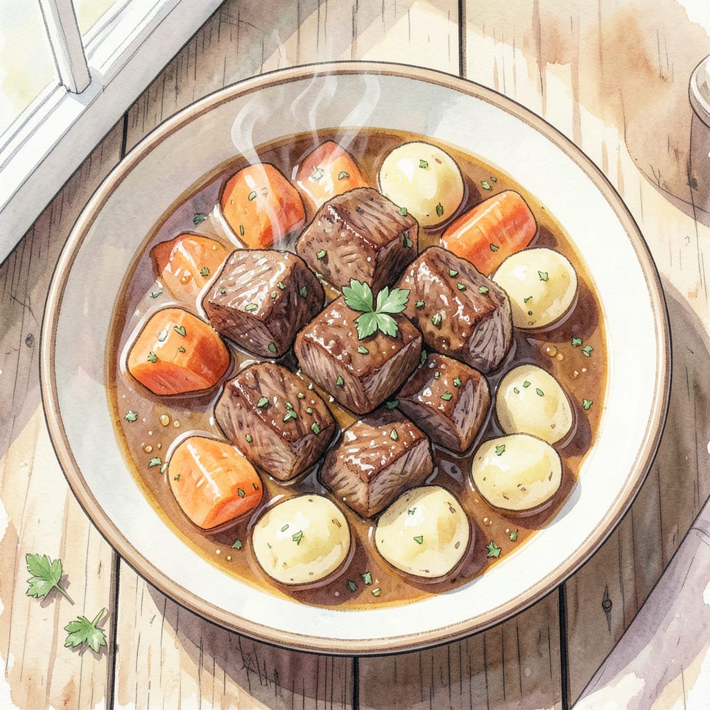 Comprehensive magnolia beef stew recipe visual reference
