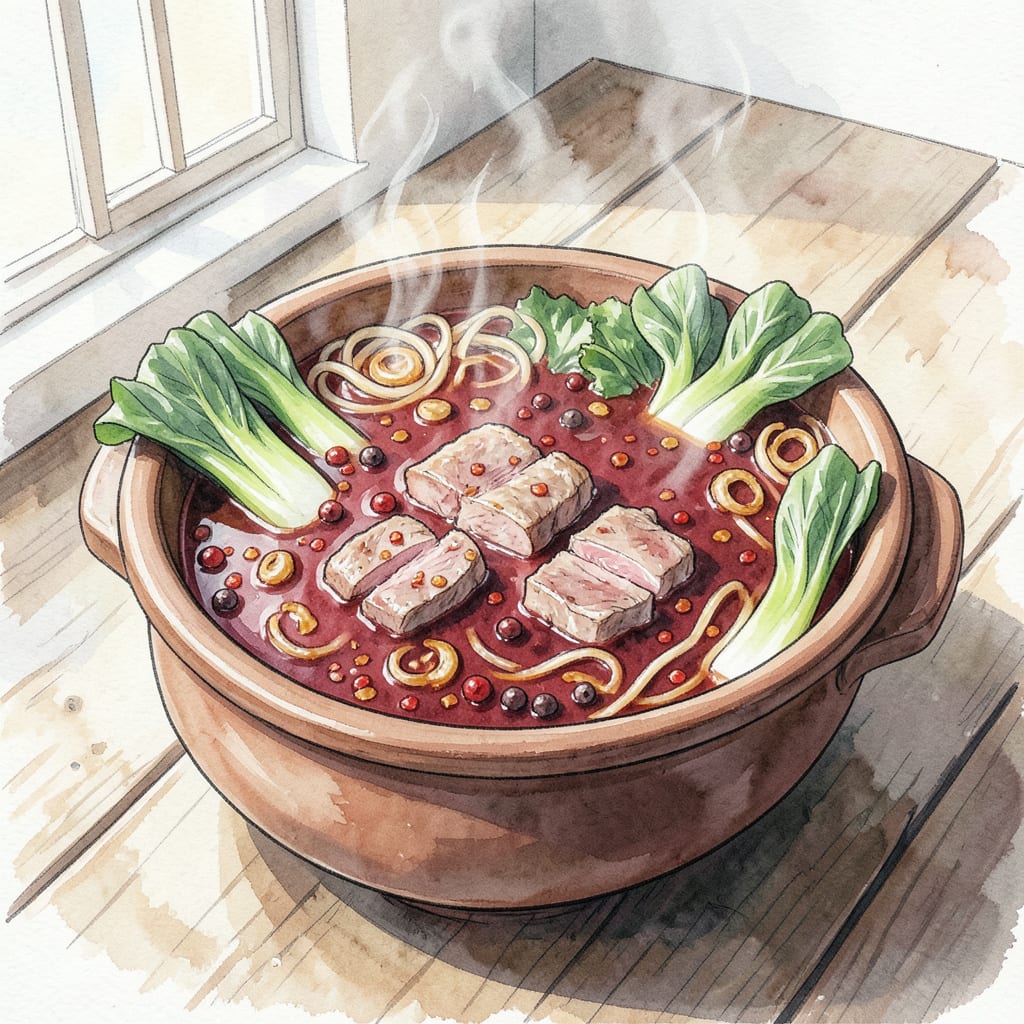 Mala Hotpot Recipe: Spicy Sichuan Comfort in a Bowl detailed visual guide
