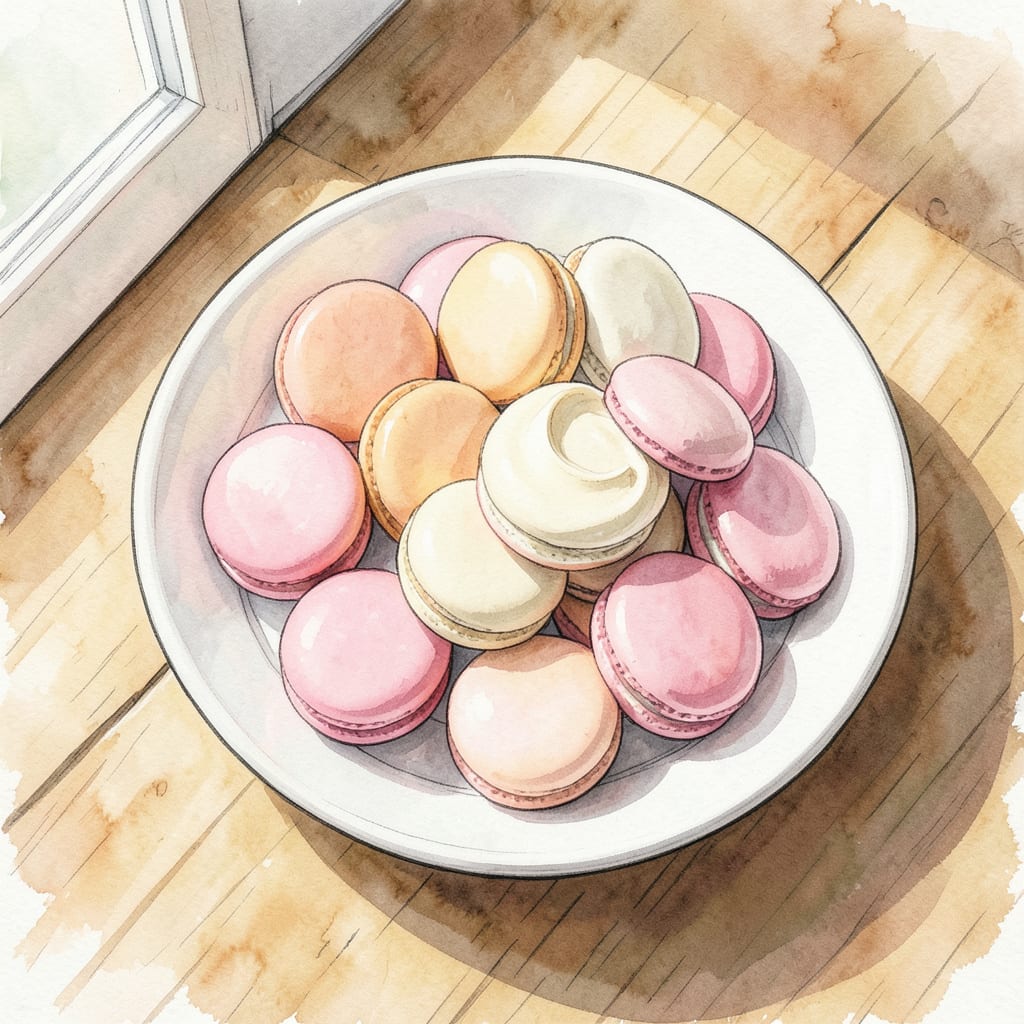 Complete mary berry macaron recipe overview image