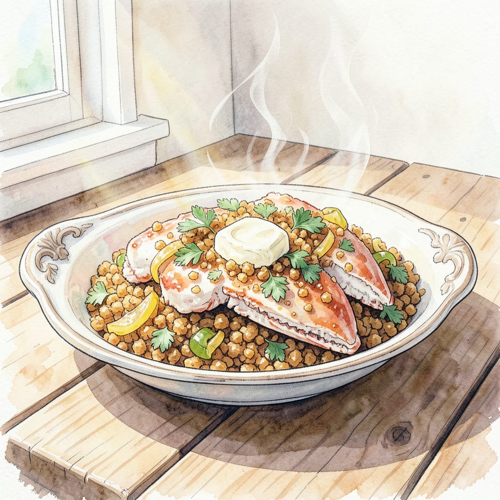 Maryland Deviled Crab Recipe: Lump Crab Meat Perfection example with annotations