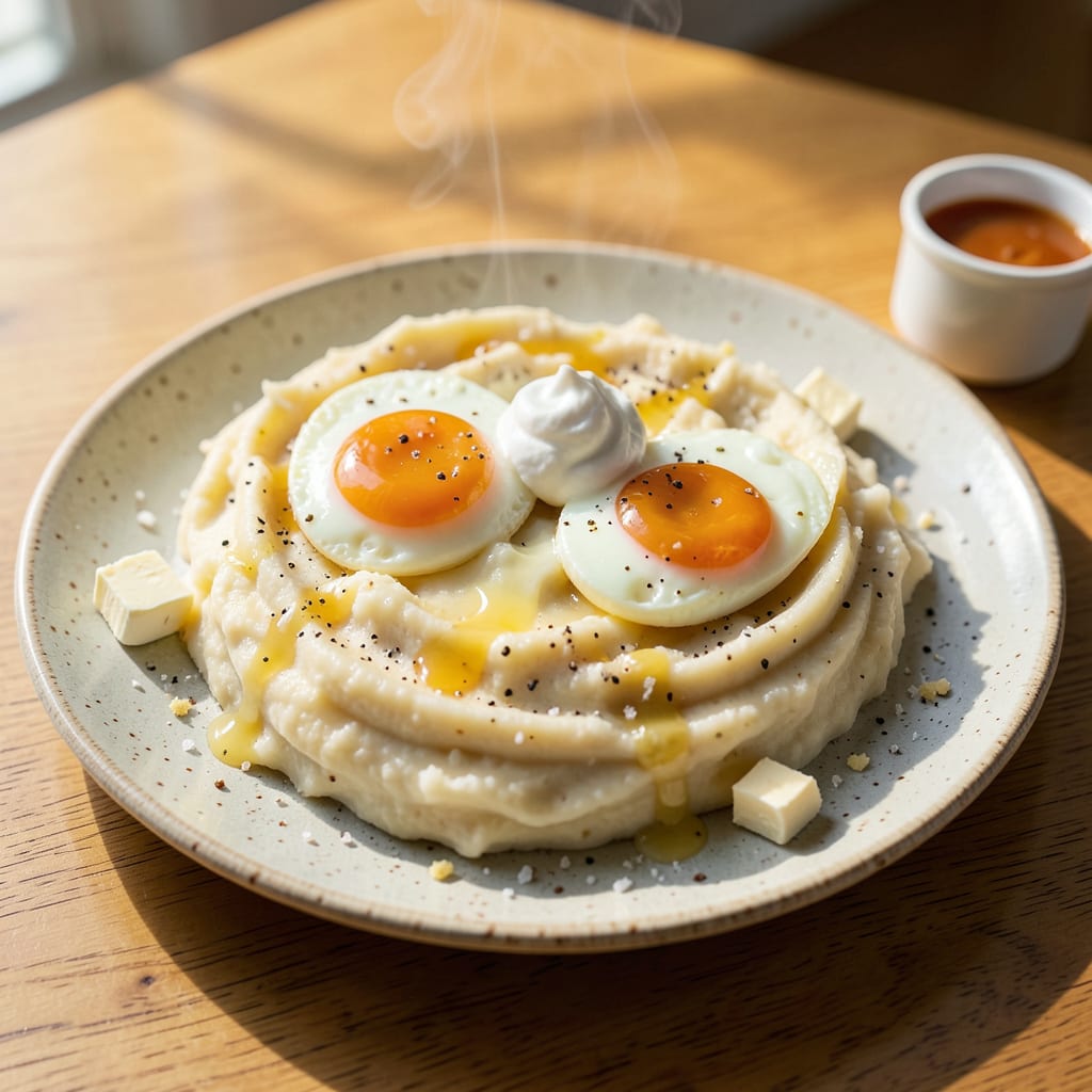 Mashed Potatoes and Eggs Recipe: Creamy Breakfast Bowl in 15 Minutes