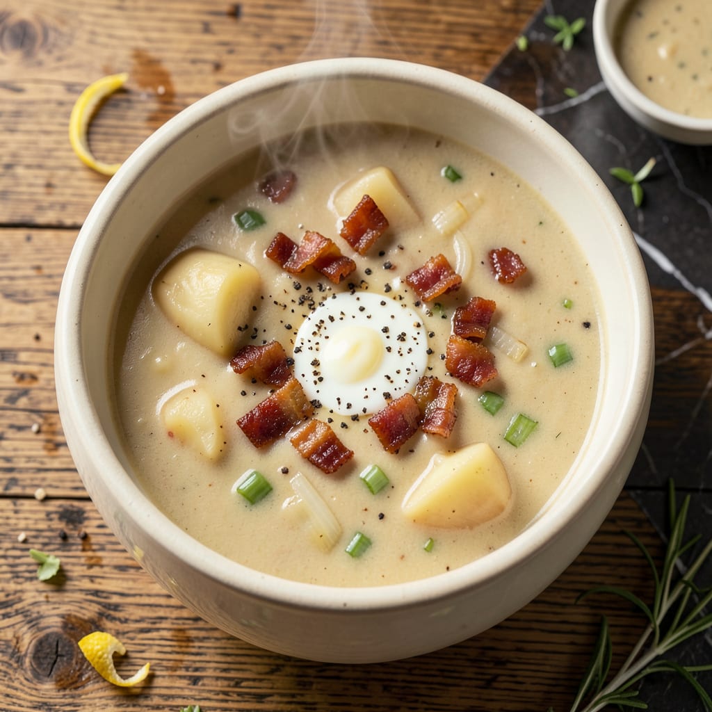 McAlister's Potato Soup Recipe: Creamy Comfort in Every Spoonful illustration with key details