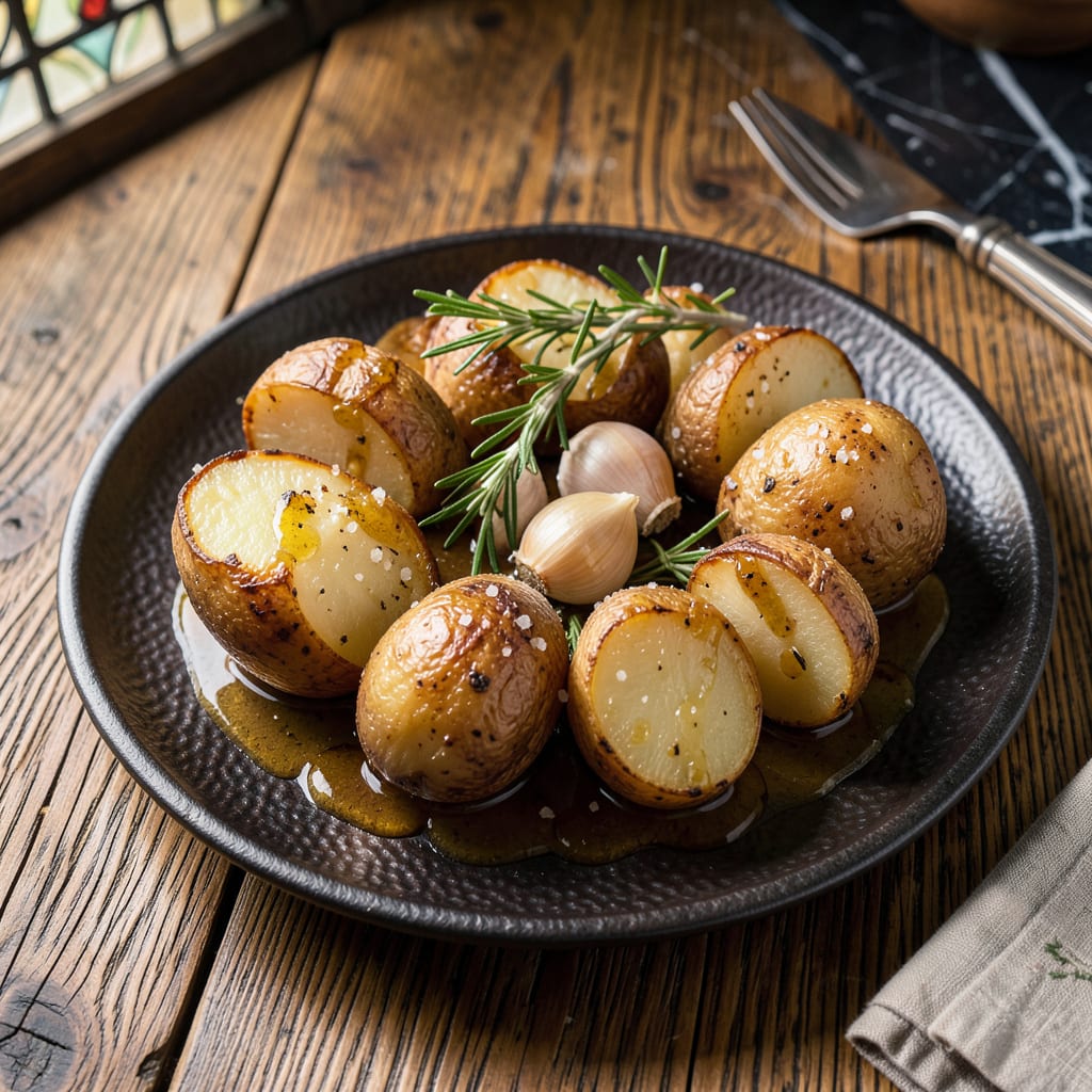 Comprehensive medieval times potato recipe visual reference