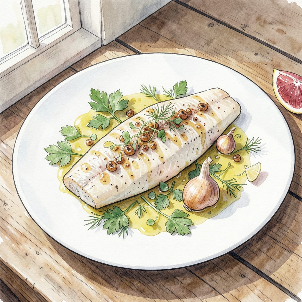 mediterranean sole recipe detailed visual guide